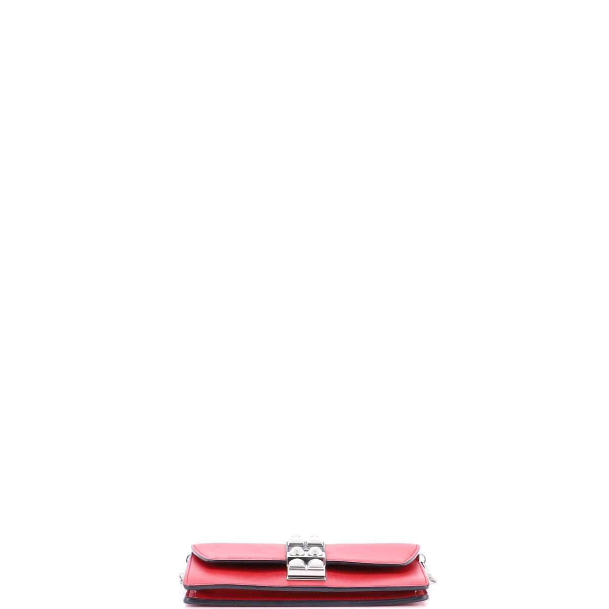 Elektra Wallet on Chain Studded Leather