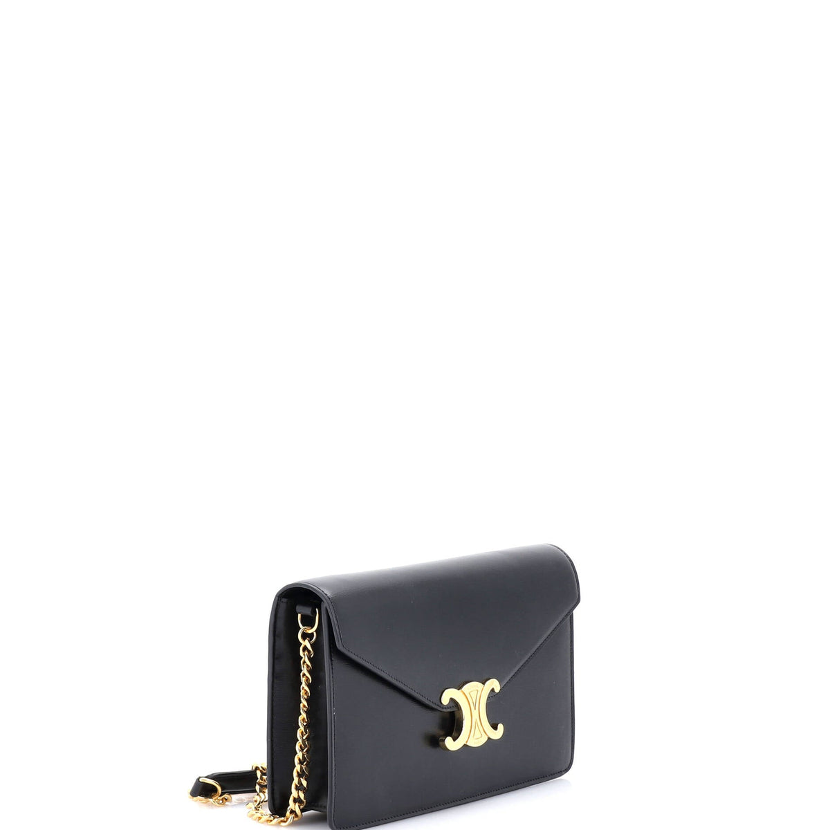Margo Triomphe Wallet on Chain Leather