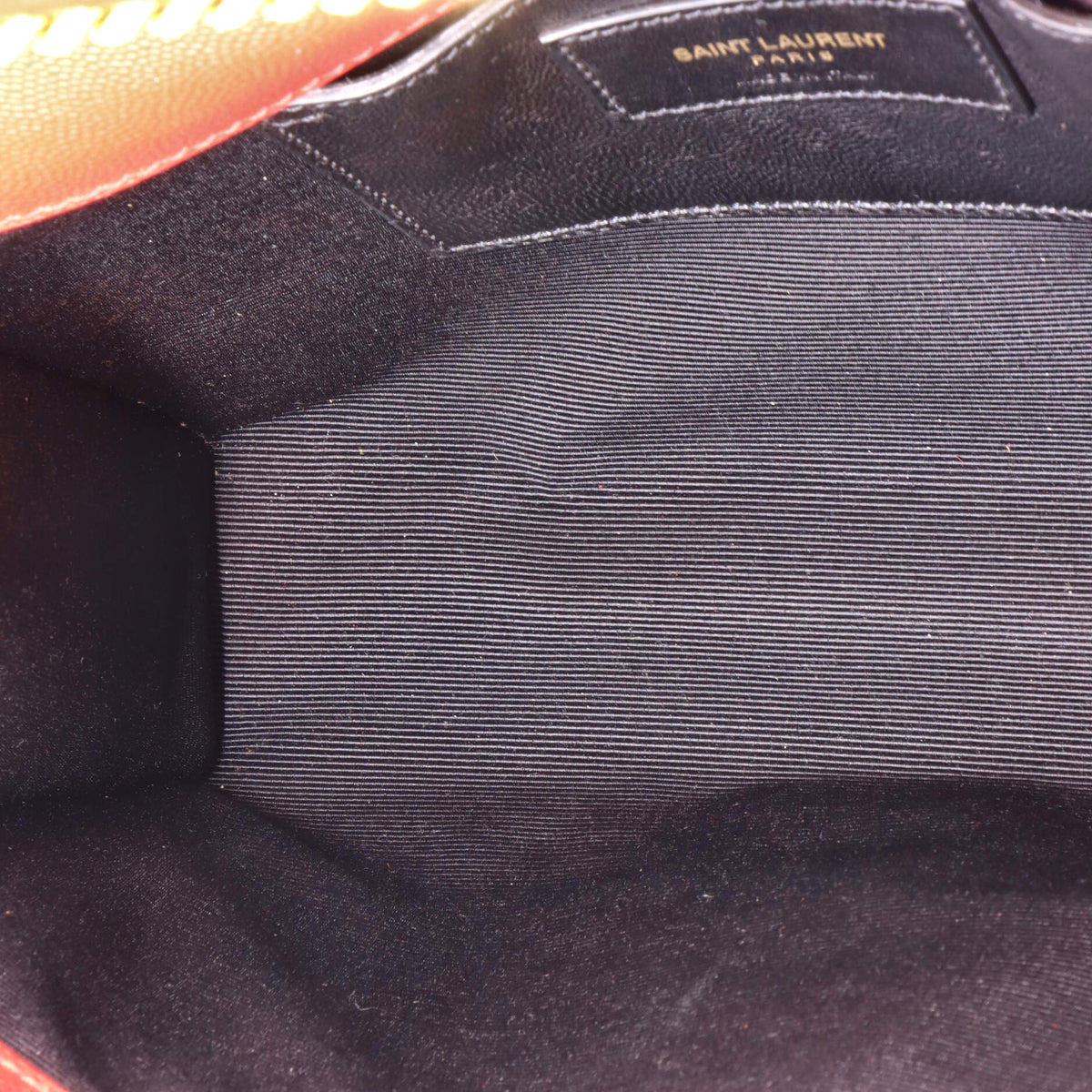 Classic Monogram Crossbody Bag Grainy Leather Medium