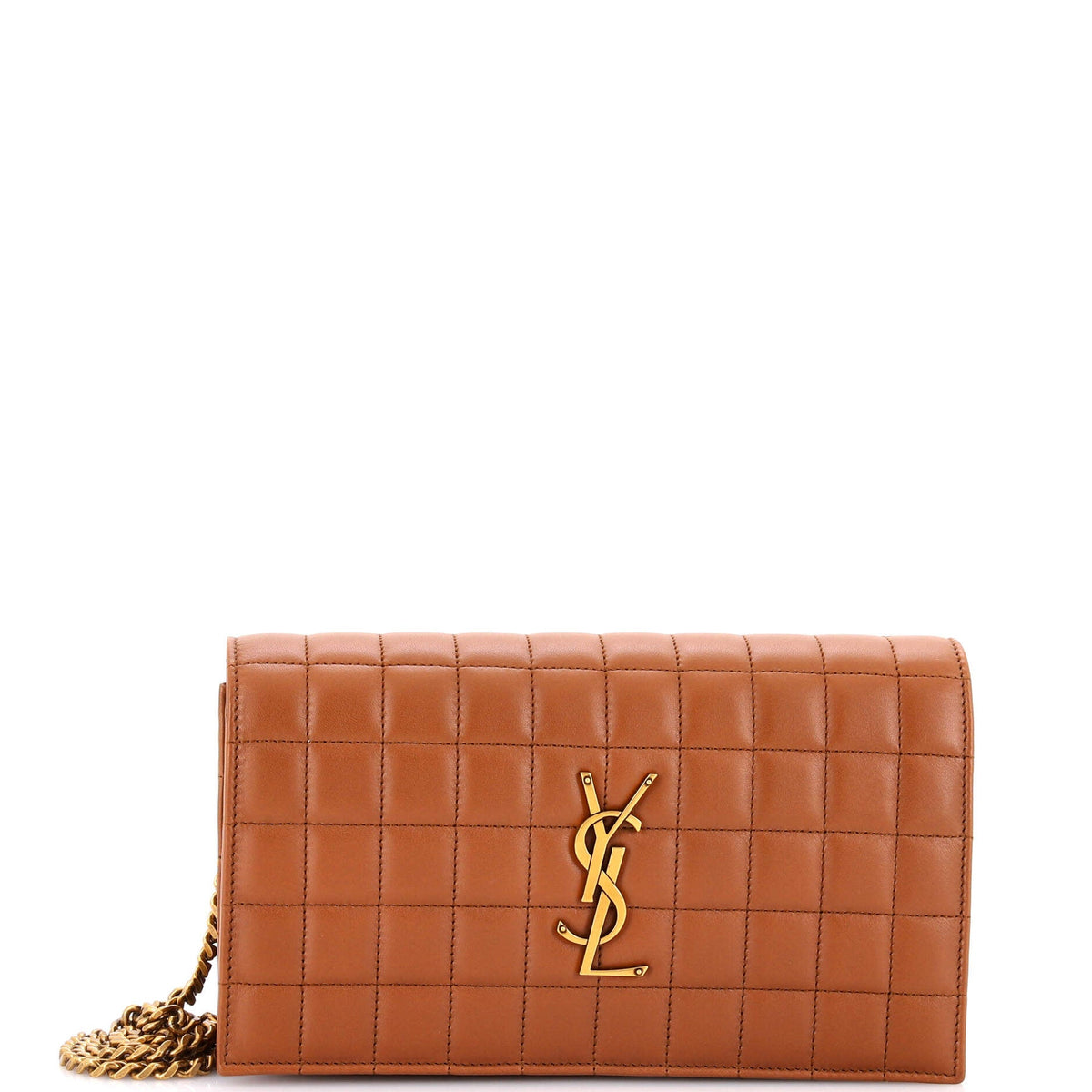 Cassandre Wallet on Chain Quilted Leather Medium