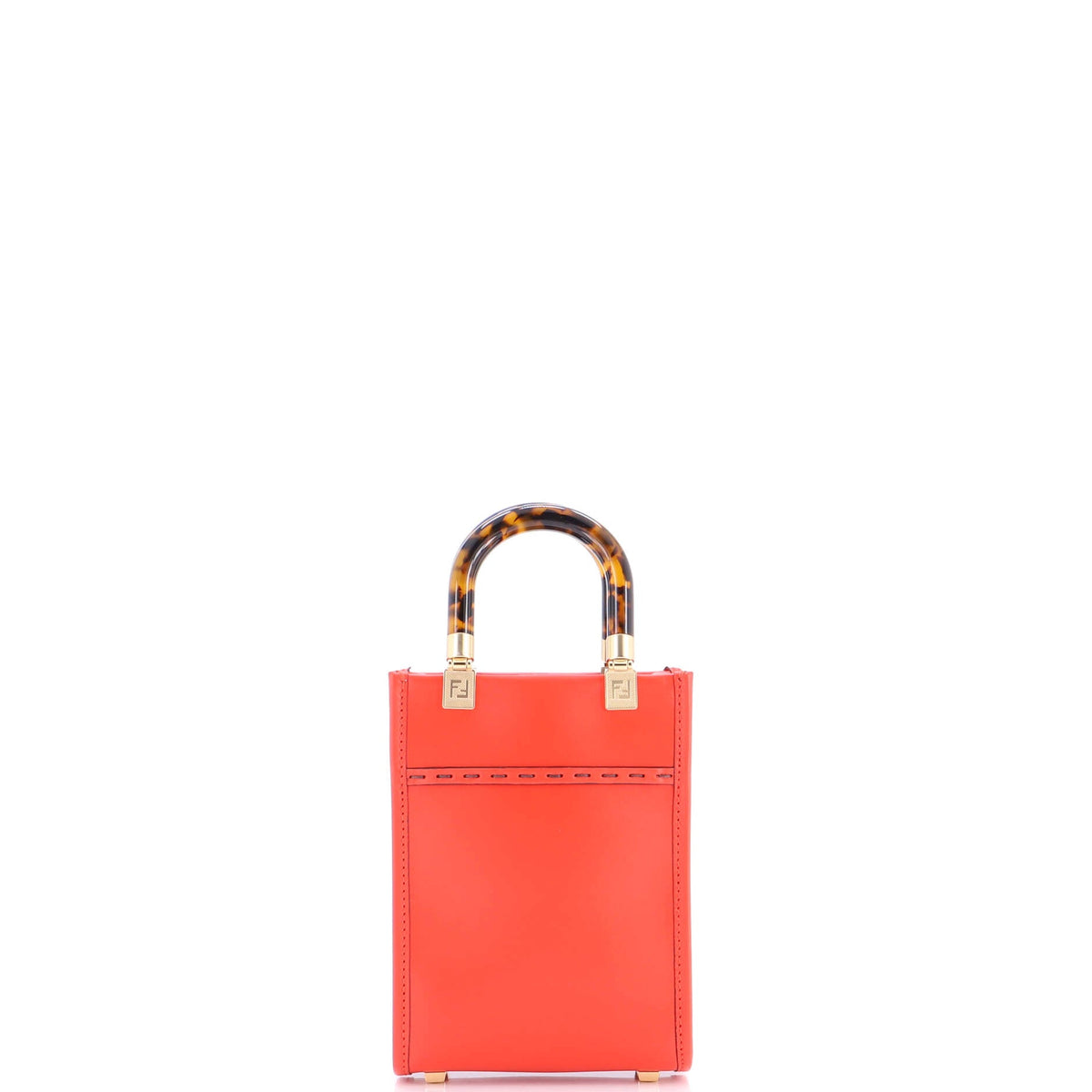 Sunshine Shopper Tote Leather Mini