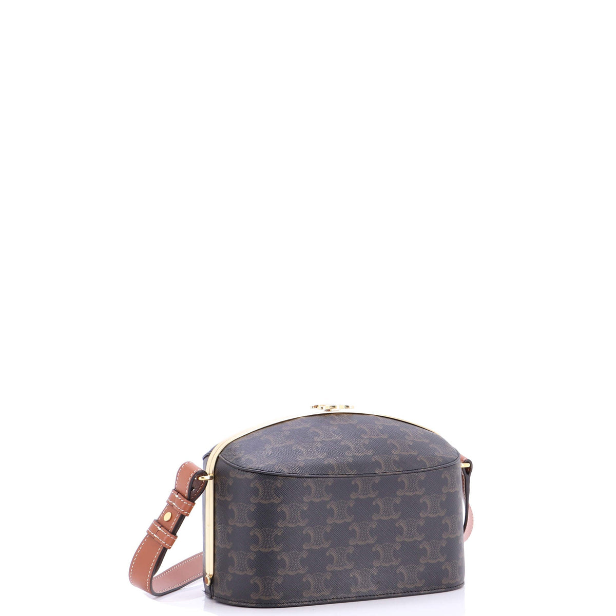 Lunch Box Bag Triomphe Coated Canvas