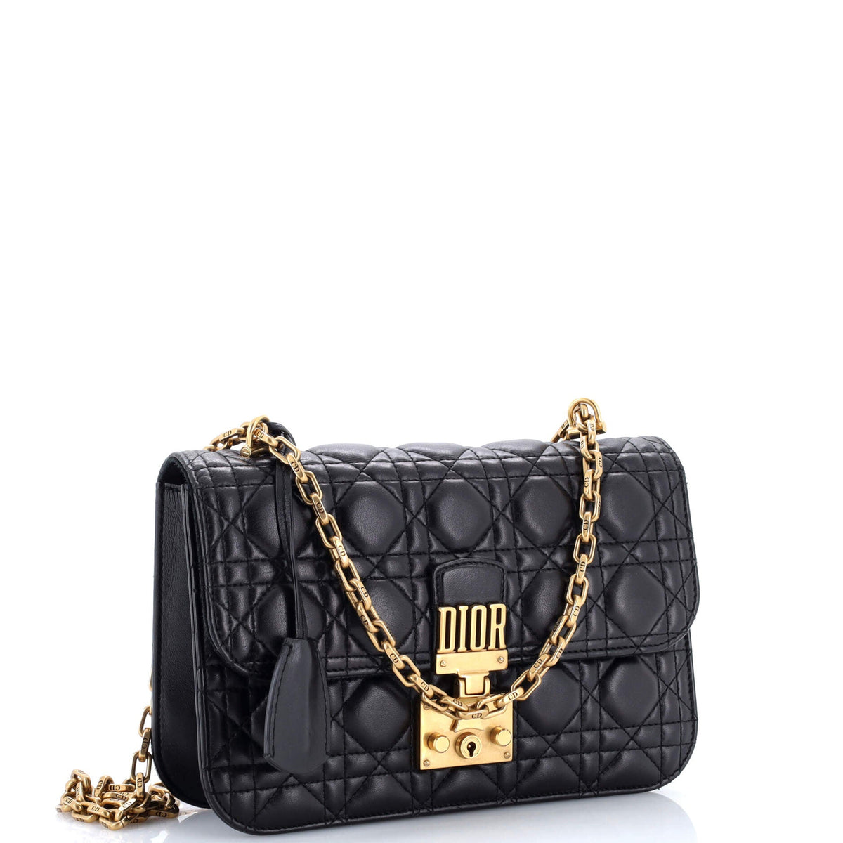 Dioraddict Flap Bag Cannage Quilt Lambskin Medium