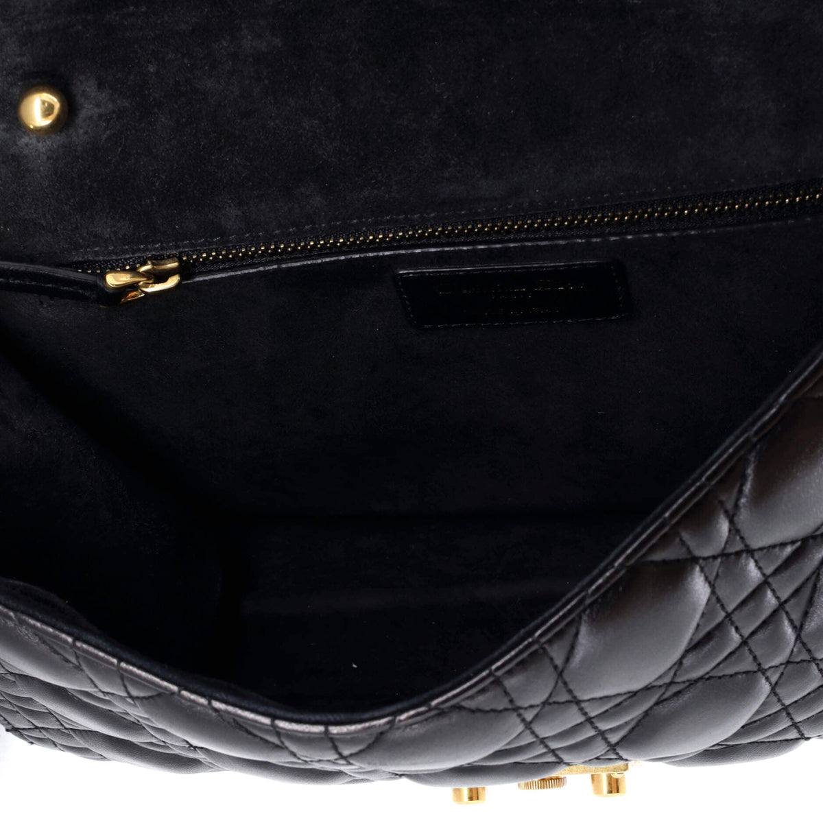Dioraddict Flap Bag Cannage Quilt Lambskin Medium