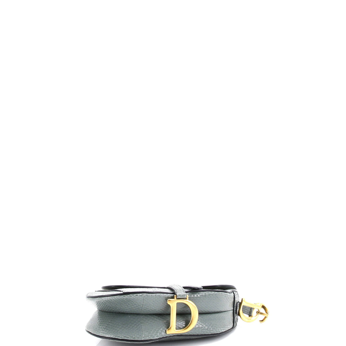 Saddle Handbag Python Medium