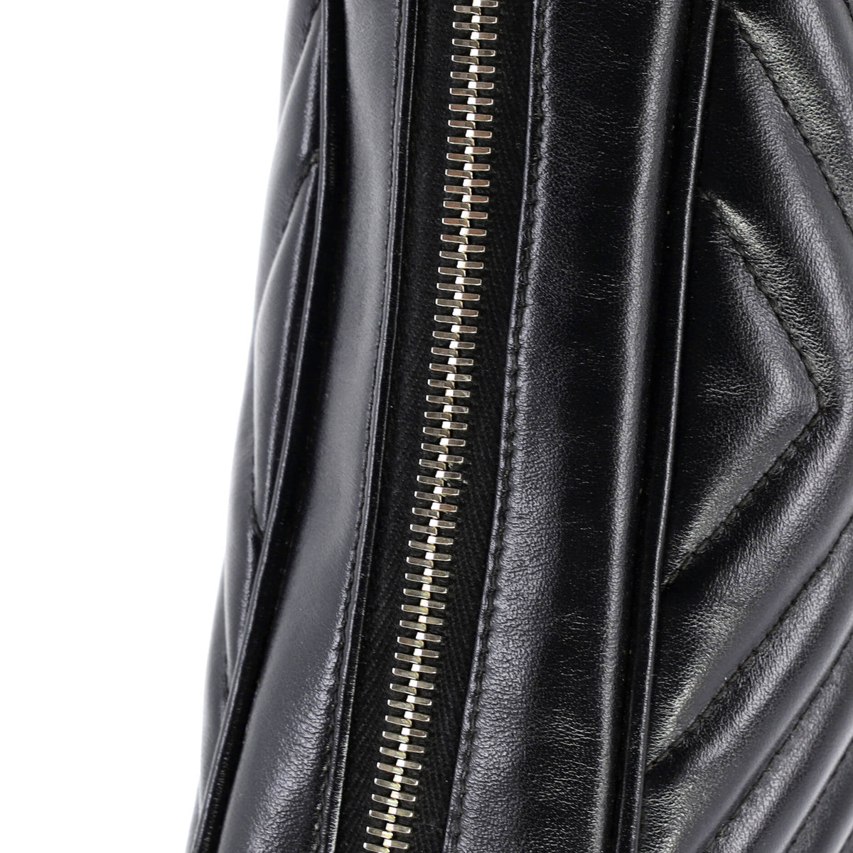 Lou Camera Bag Matelasse Chevron Leather Small