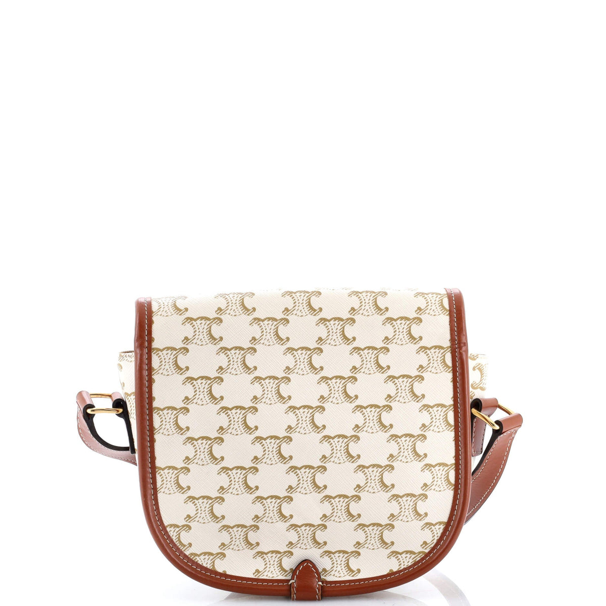 Folco Bag Triomphe Coated Canvas Medium