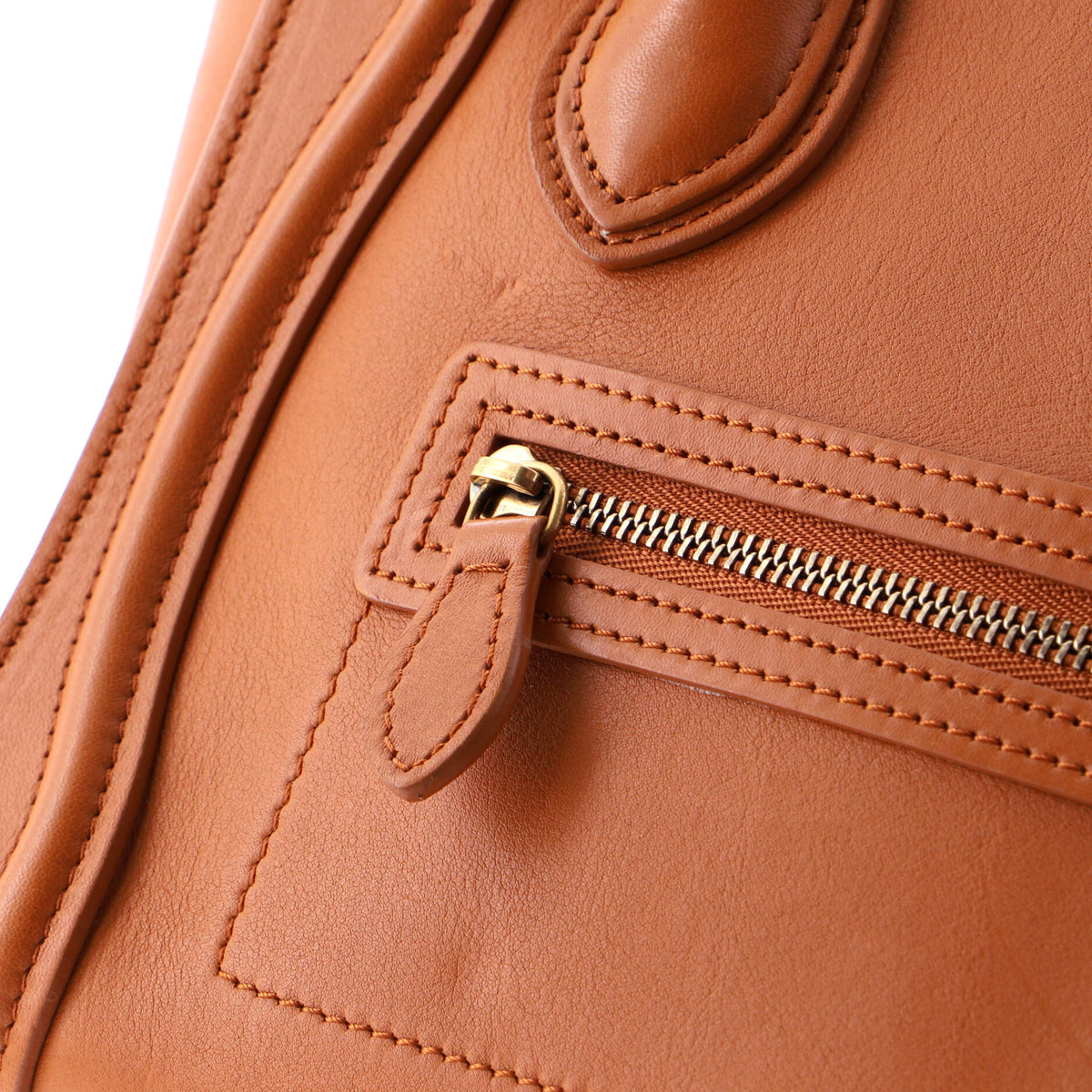 Luggage Bag Smooth Leather Nano