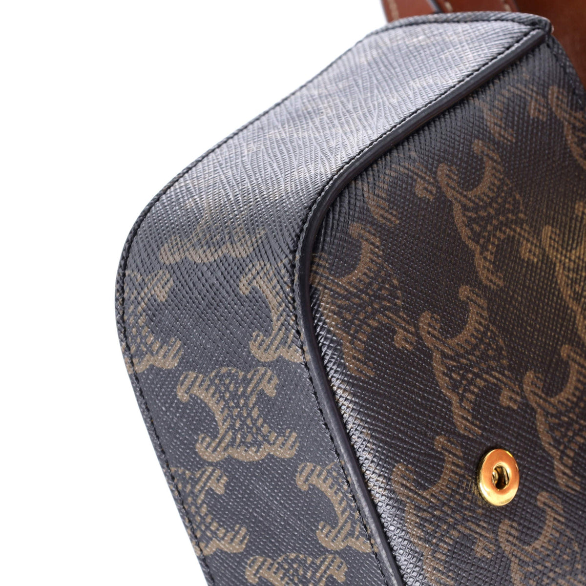 Triomphe Shoulder Bag Triomphe Coated Canvas Mini