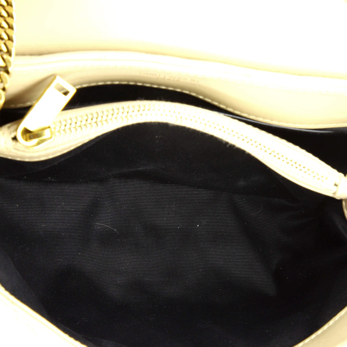 Loulou Shoulder Bag Matelasse Chevron Leather Small