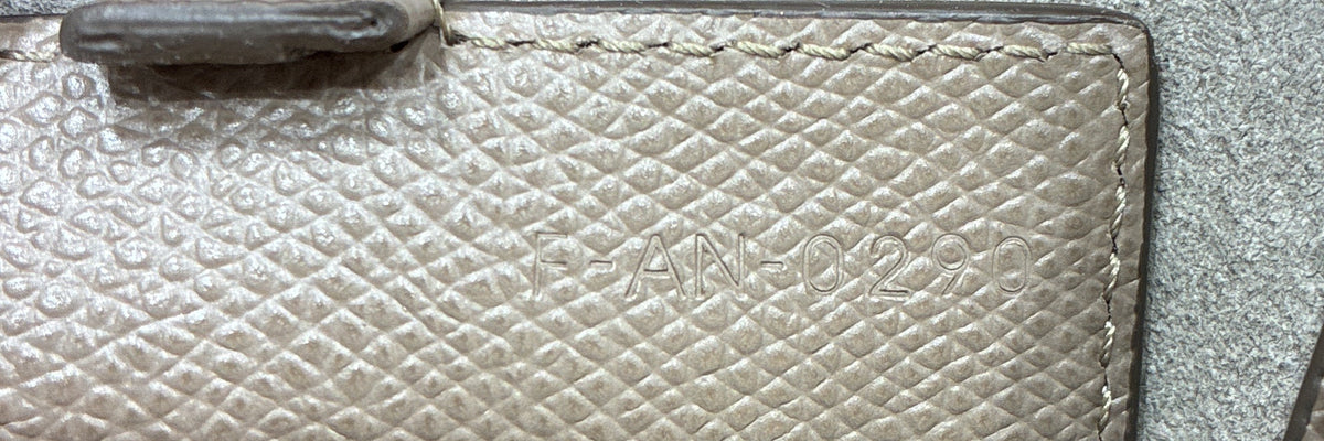 Vertical Cabas Tote Grained Calfskin Small