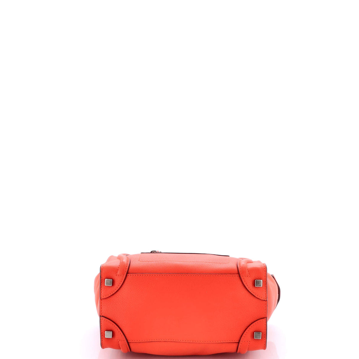 Luggage Bag Grainy Leather Micro