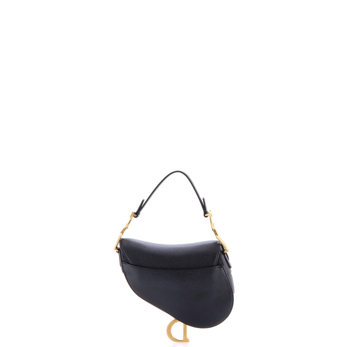 Saddle Handbag Leather Mini