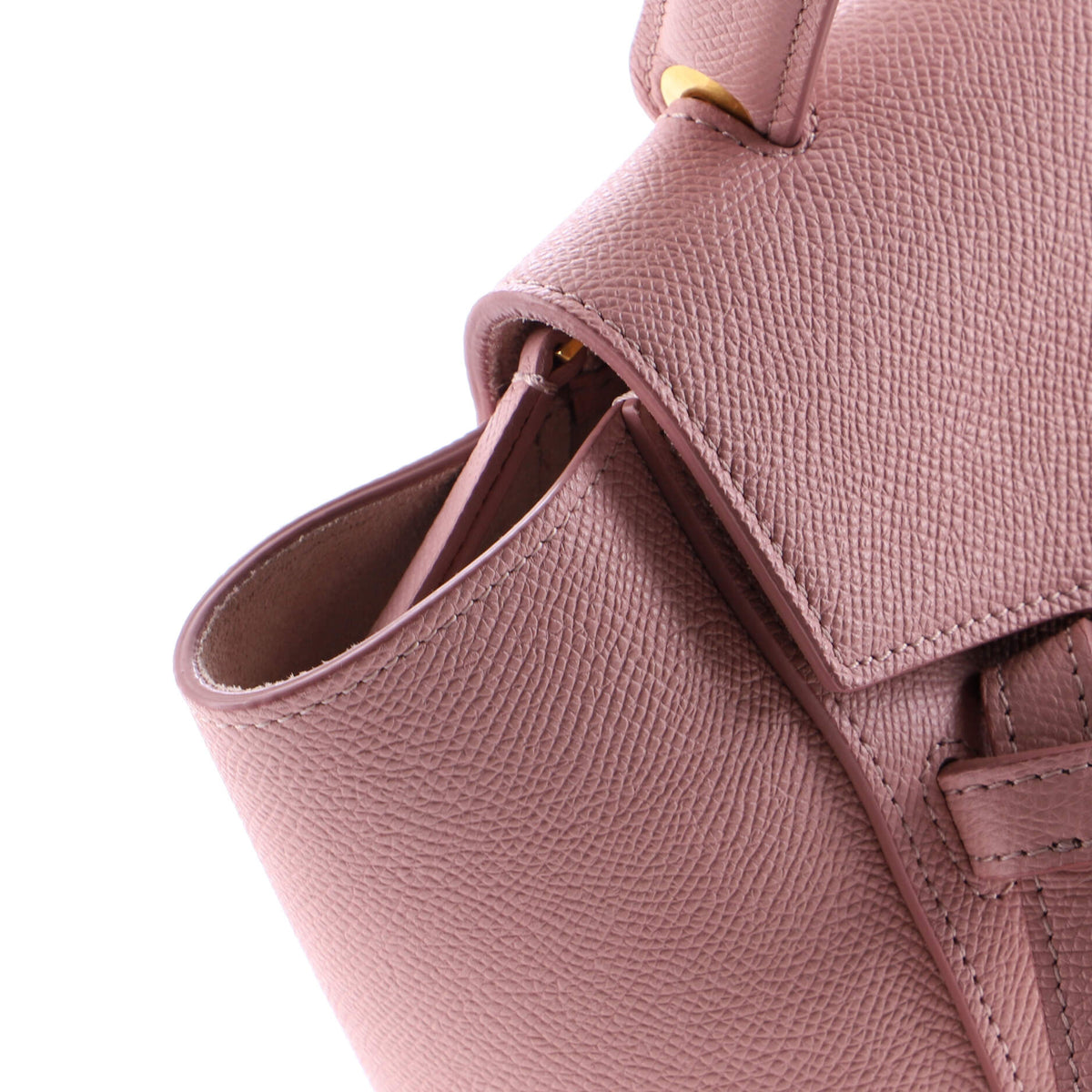 Belt Bag Textured Leather Micro