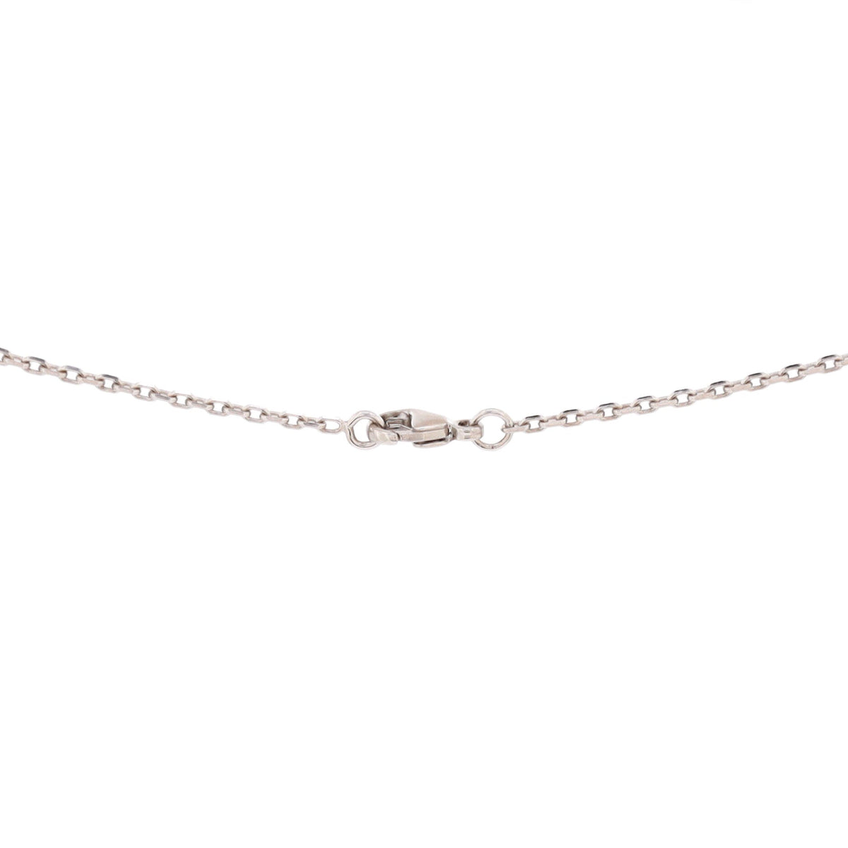 Pop H Pendant Chain Necklace Metal and Enamel Mini