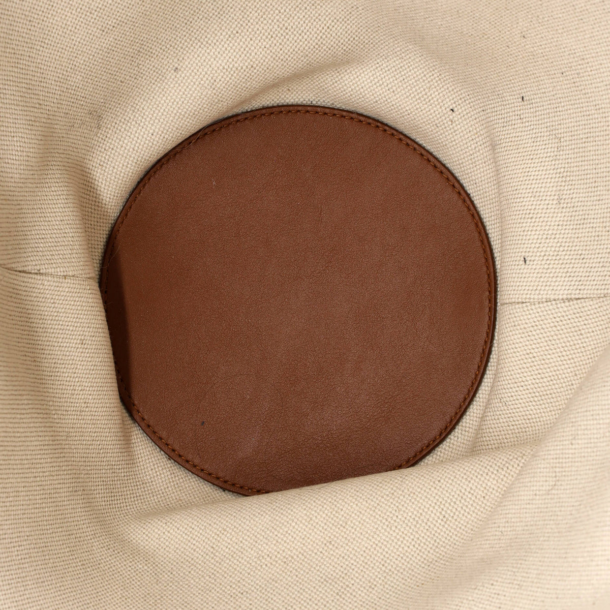Beatrix Panier Cut Out Tote Canvas with Leather