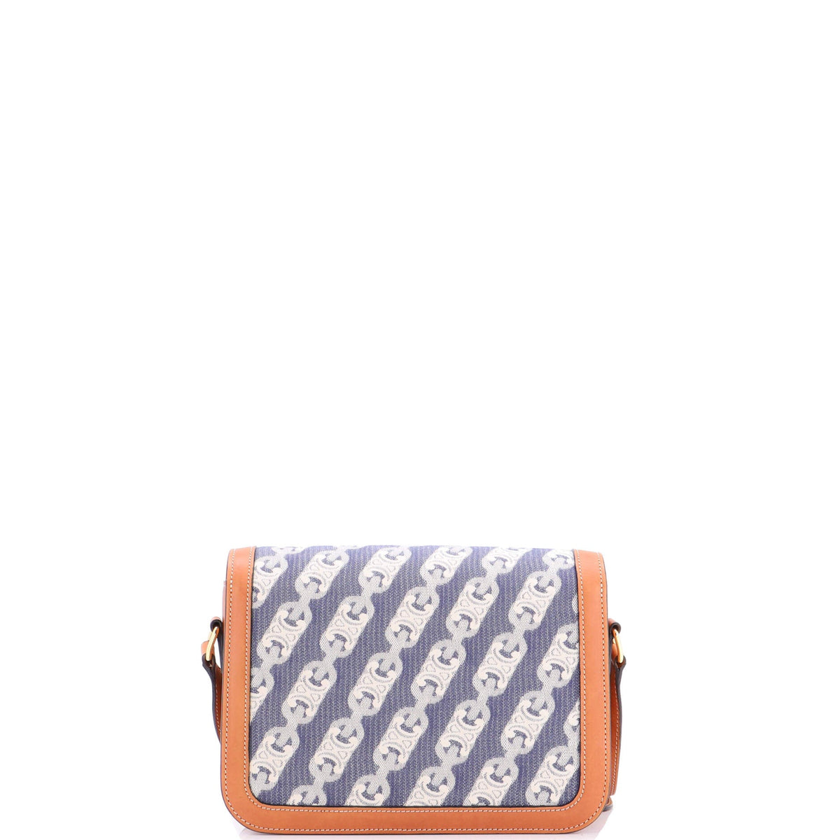 Triomphe Shoulder Bag Printed Canvas and Leather Medium