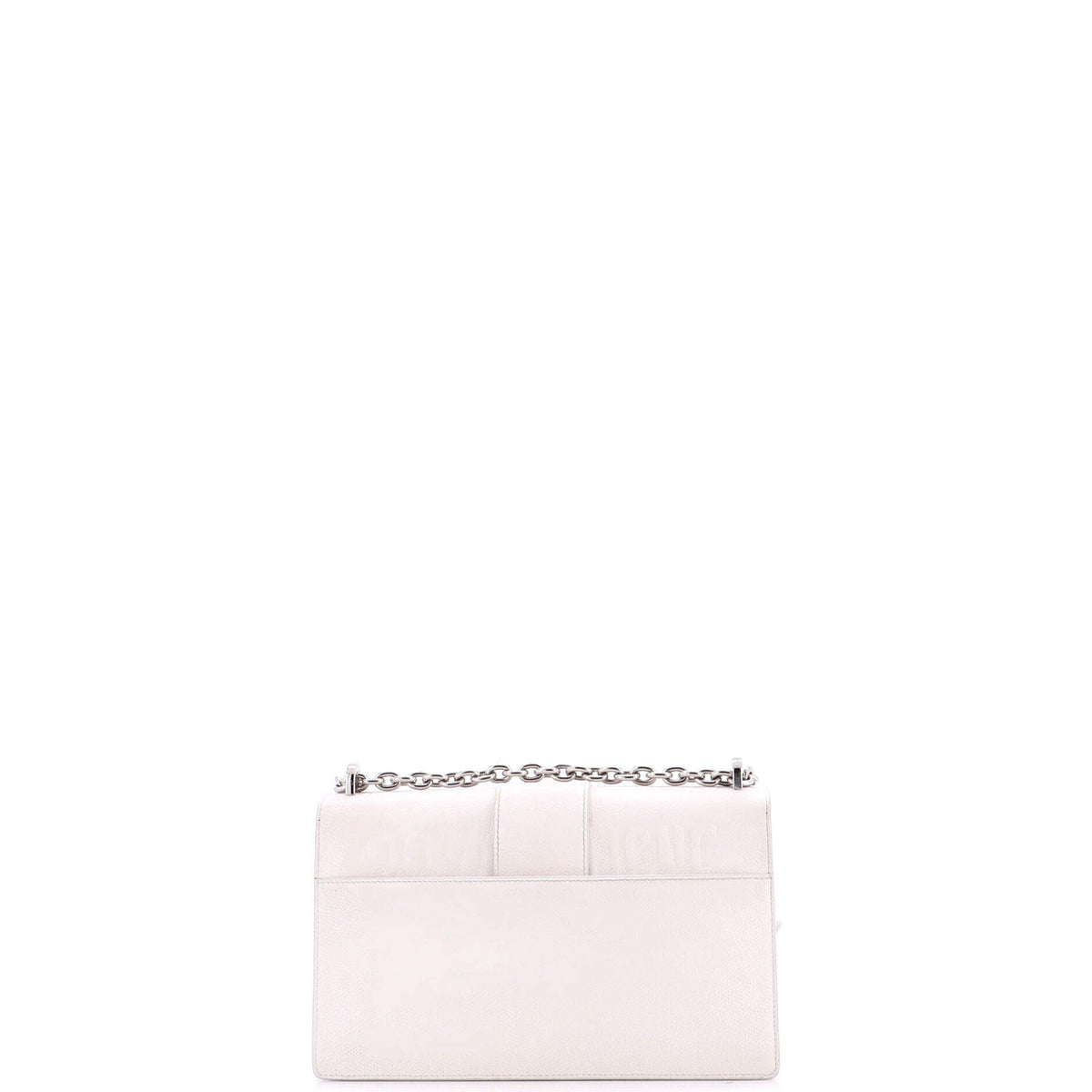 30 Montaigne Chain Flap Bag Leather East West