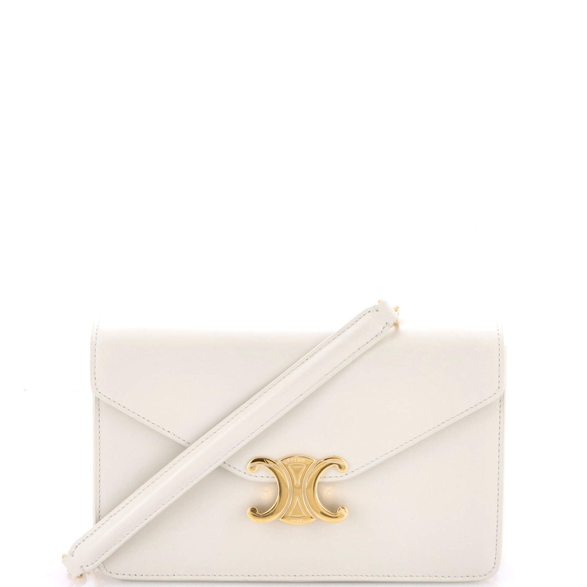 Margo Triomphe Wallet on Chain Leather