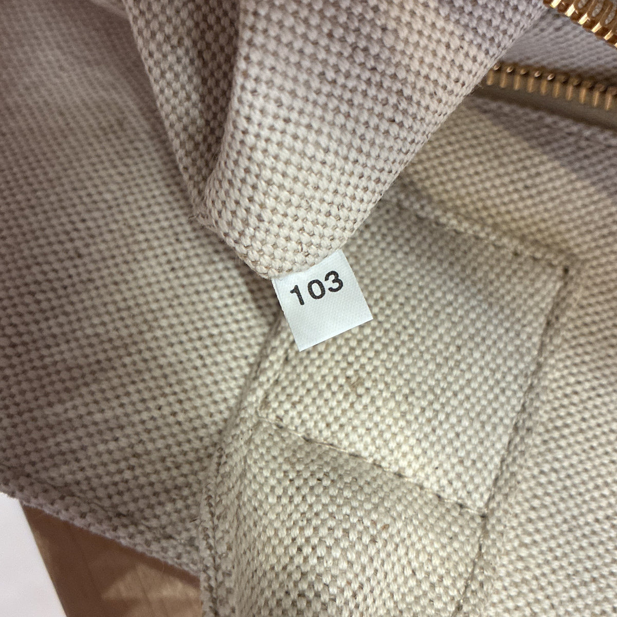 Logo Tote Linen Blend Large