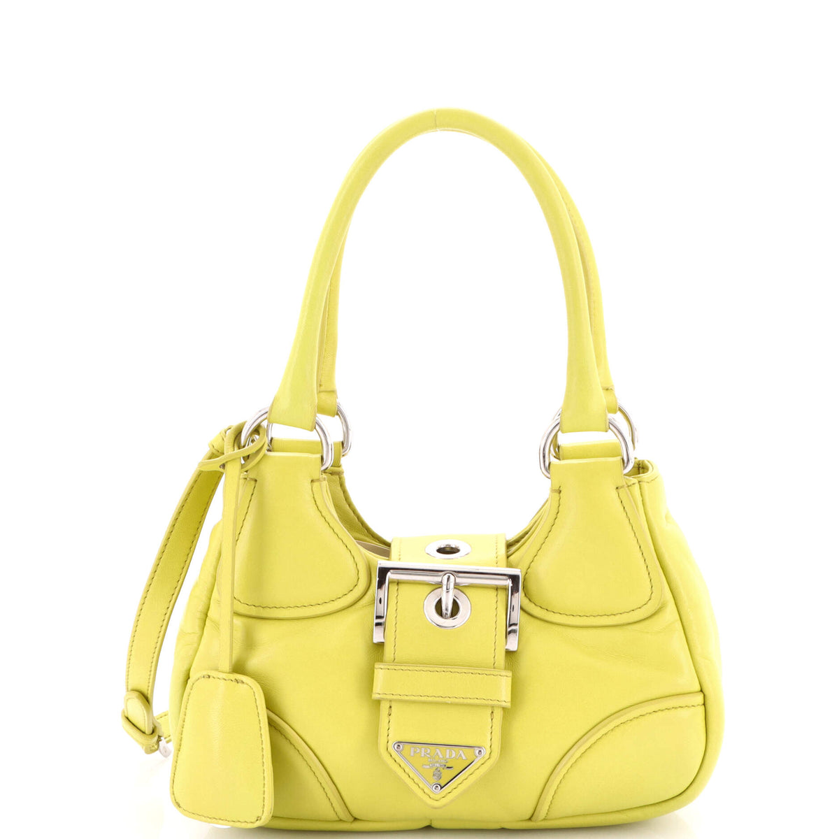 Re-Edition 2002 Moon Handle Bag Padded Nappa Leather