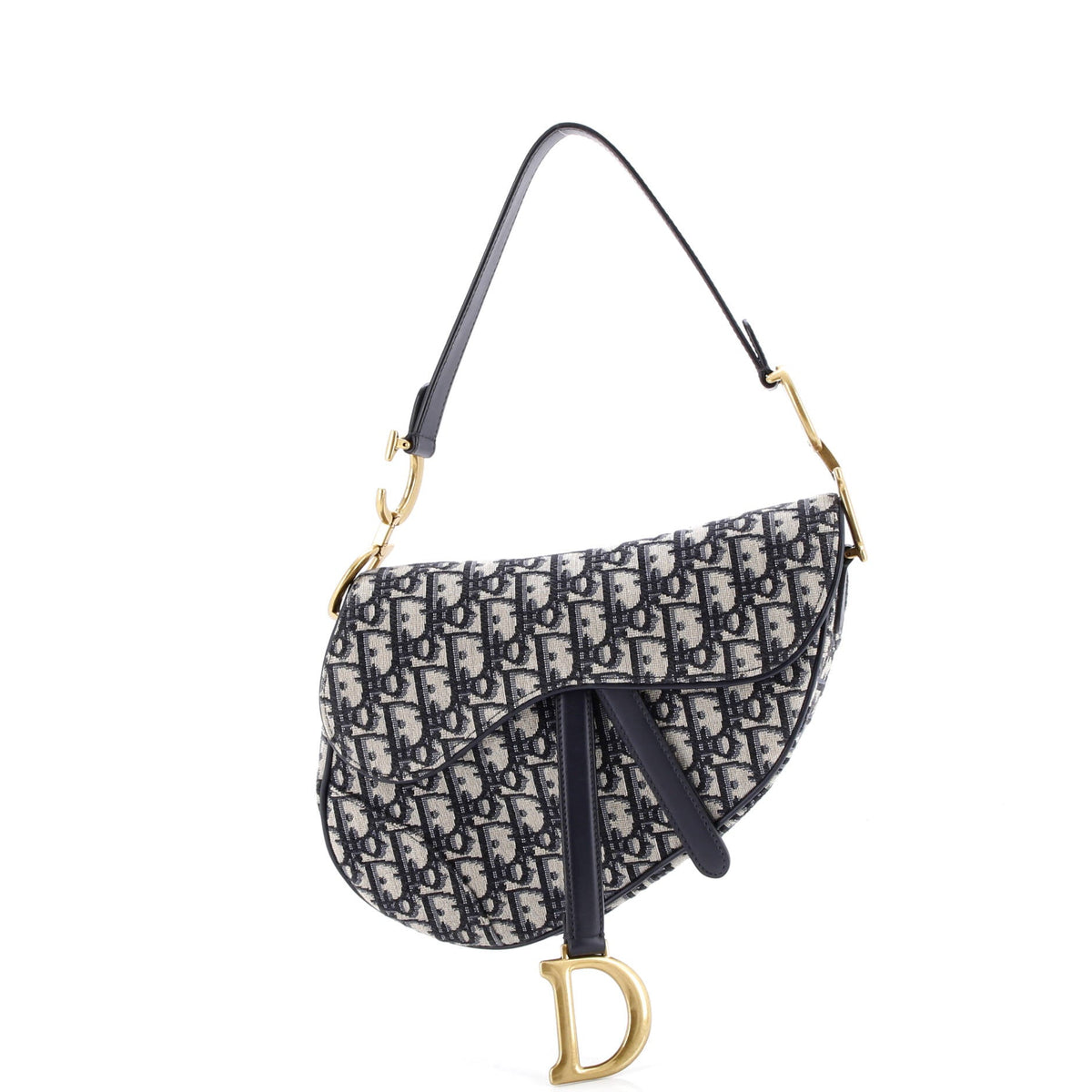Saddle Handbag Oblique Canvas Medium