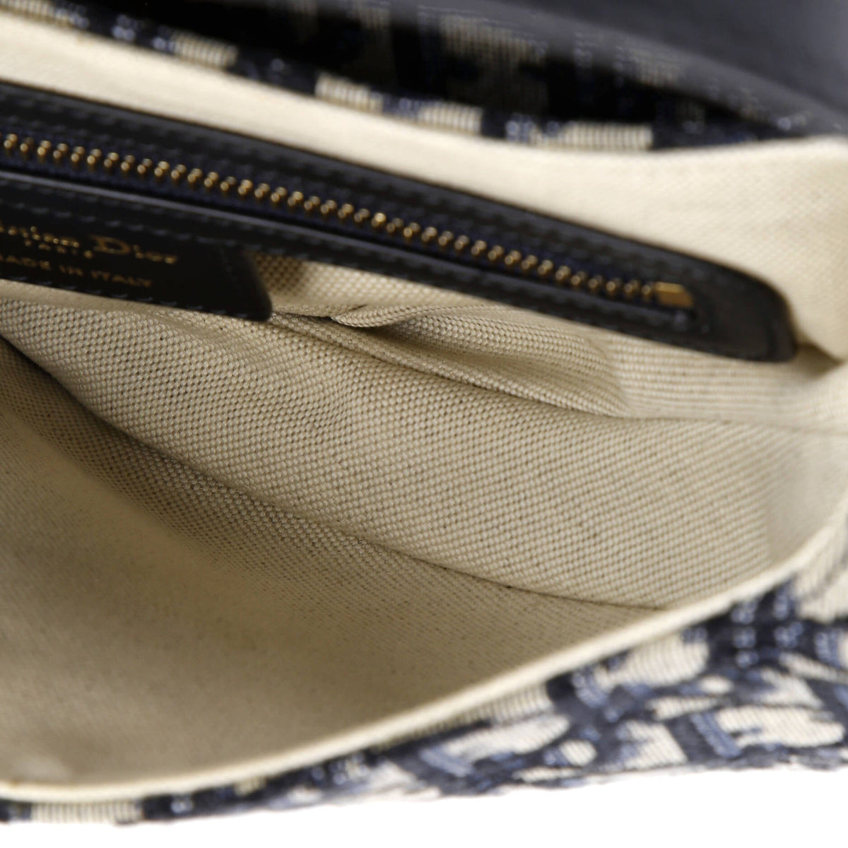 Saddle Handbag Oblique Canvas Medium
