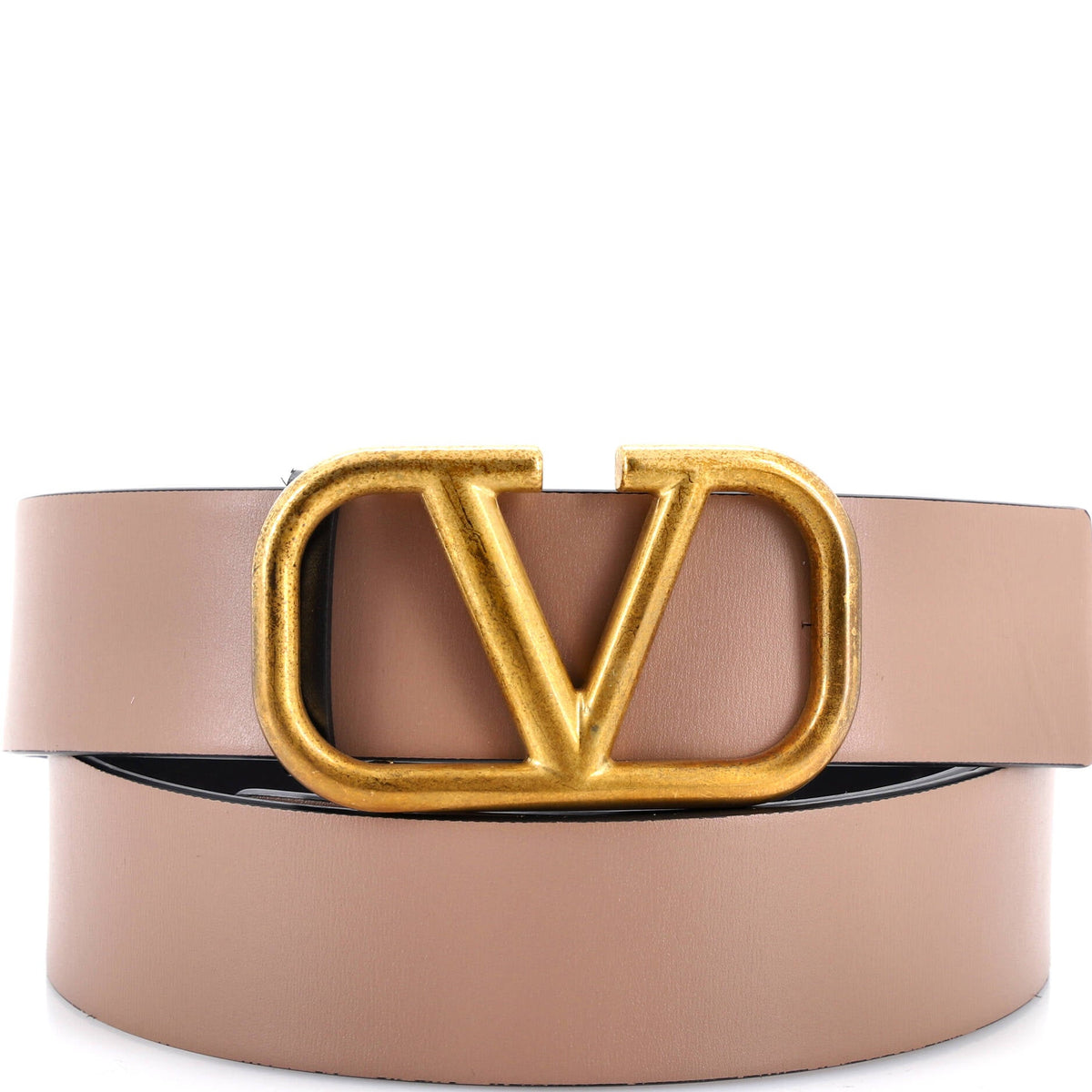 VLogo Reversible Belt Leather Wide