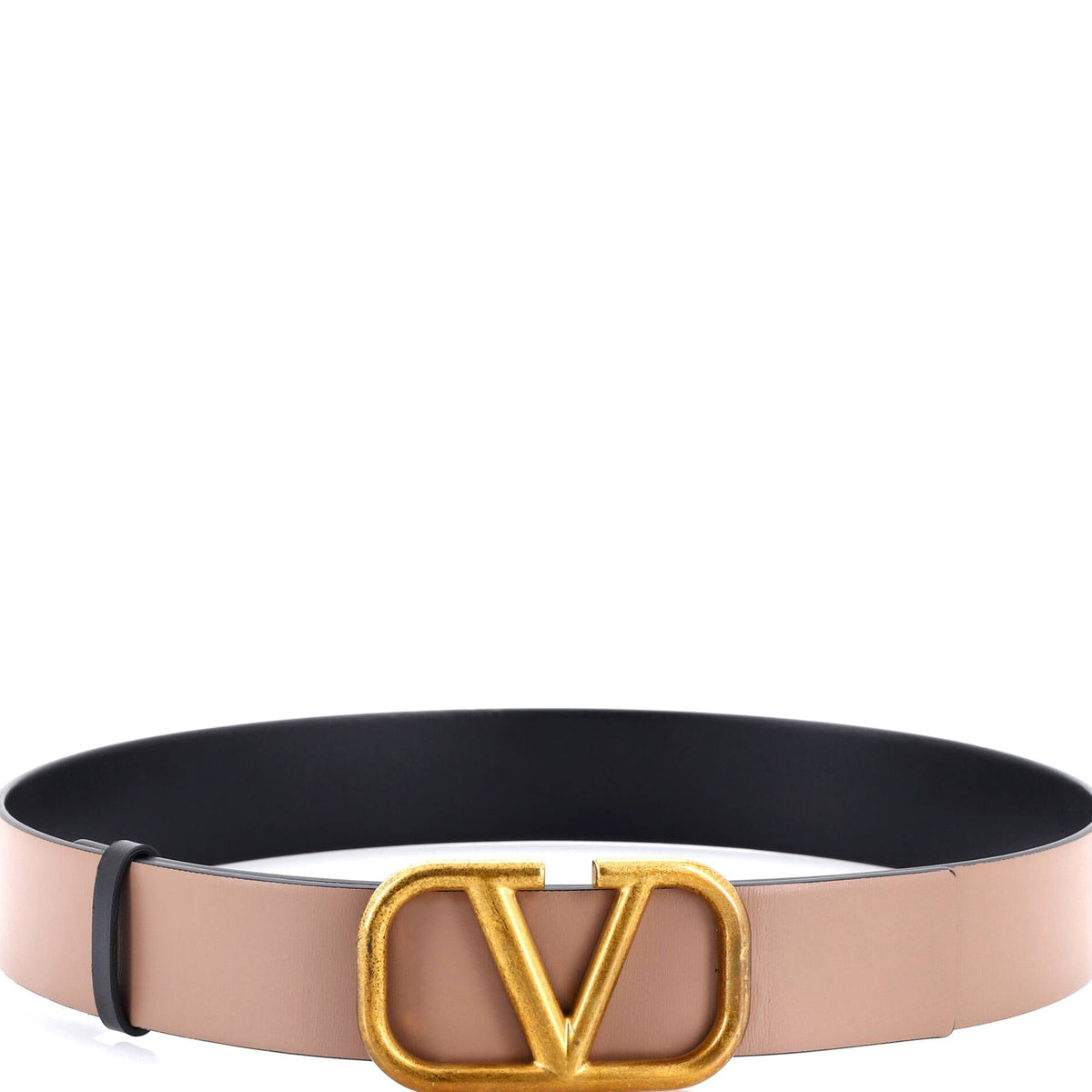 VLogo Reversible Belt Leather Wide