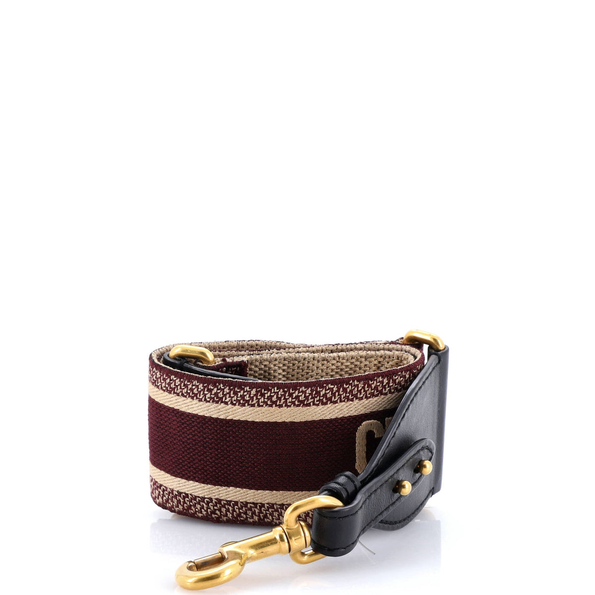 Logo Shoulder Strap Embroidered Canvas