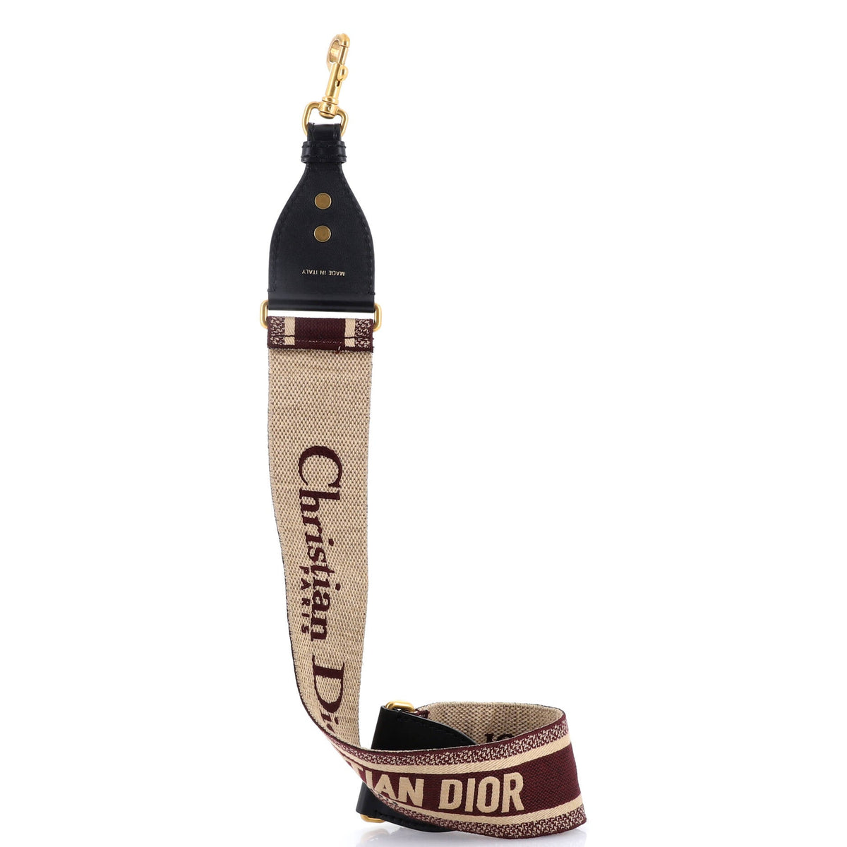 Logo Shoulder Strap Embroidered Canvas