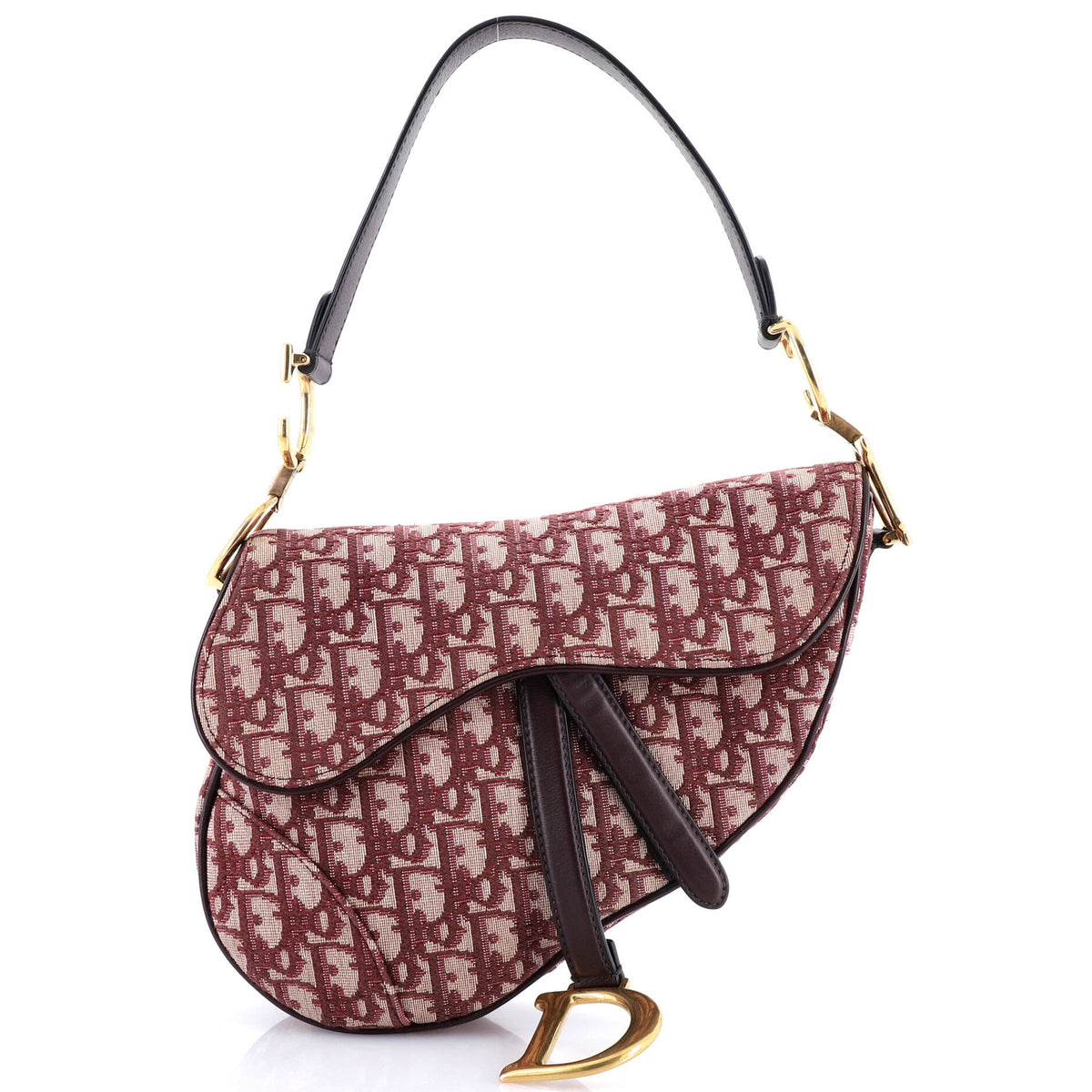 Saddle Handbag Oblique Canvas Medium