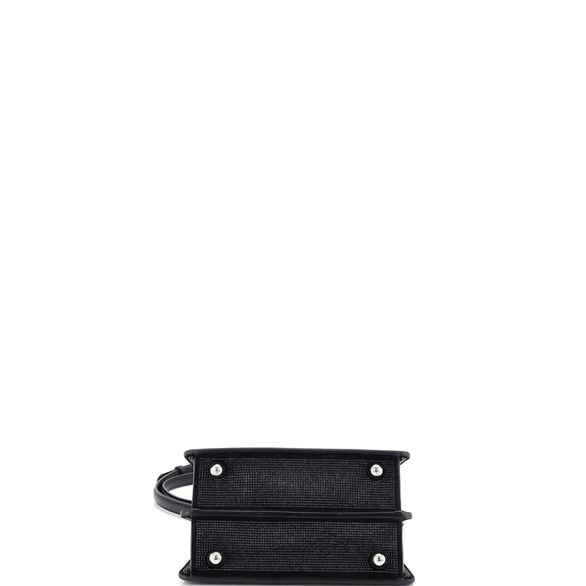Peekaboo ISeeU Bag Zucca Crystal Embellished Suede Petite