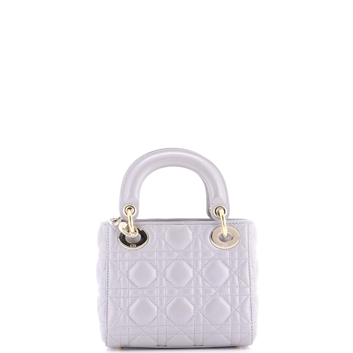 Lady Dior Chain Bag Cannage Quilt Lambskin Mini