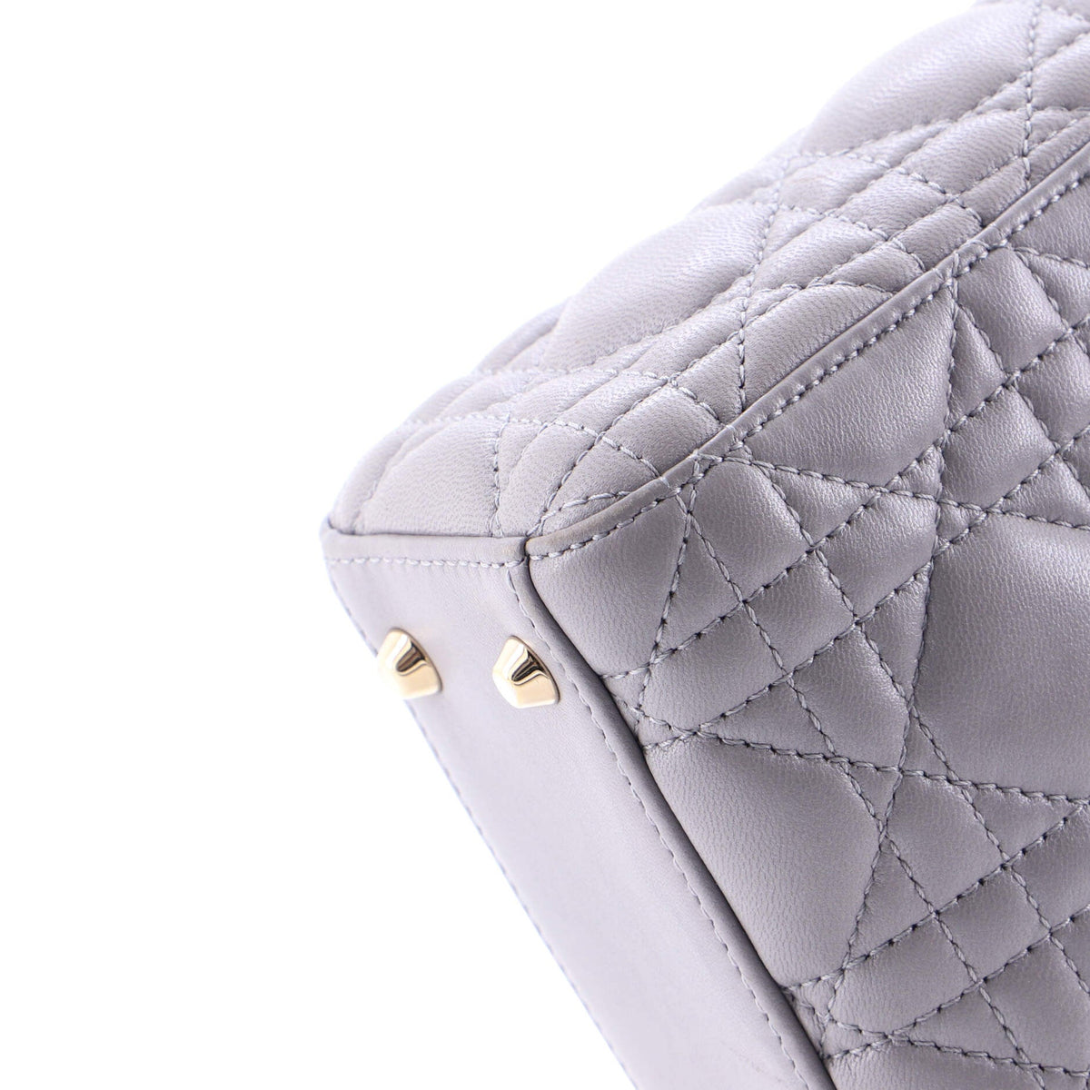 Lady Dior Chain Bag Cannage Quilt Lambskin Mini