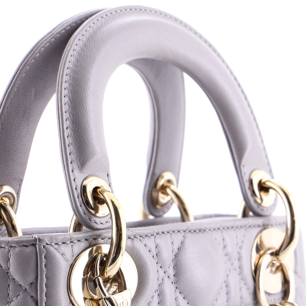 Lady Dior Chain Bag Cannage Quilt Lambskin Mini