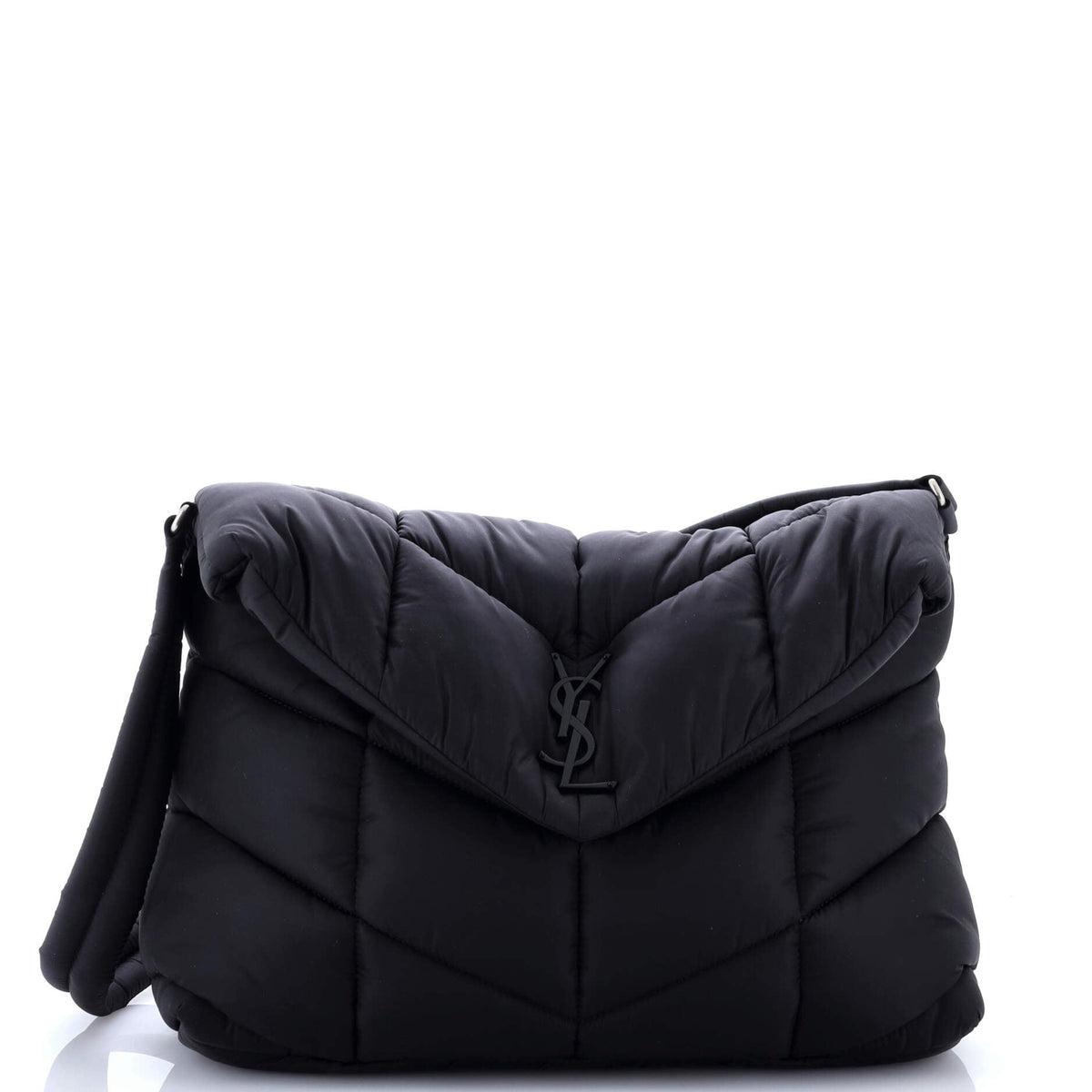 Loulou Puffer Messenger Bag Quilted Econyl