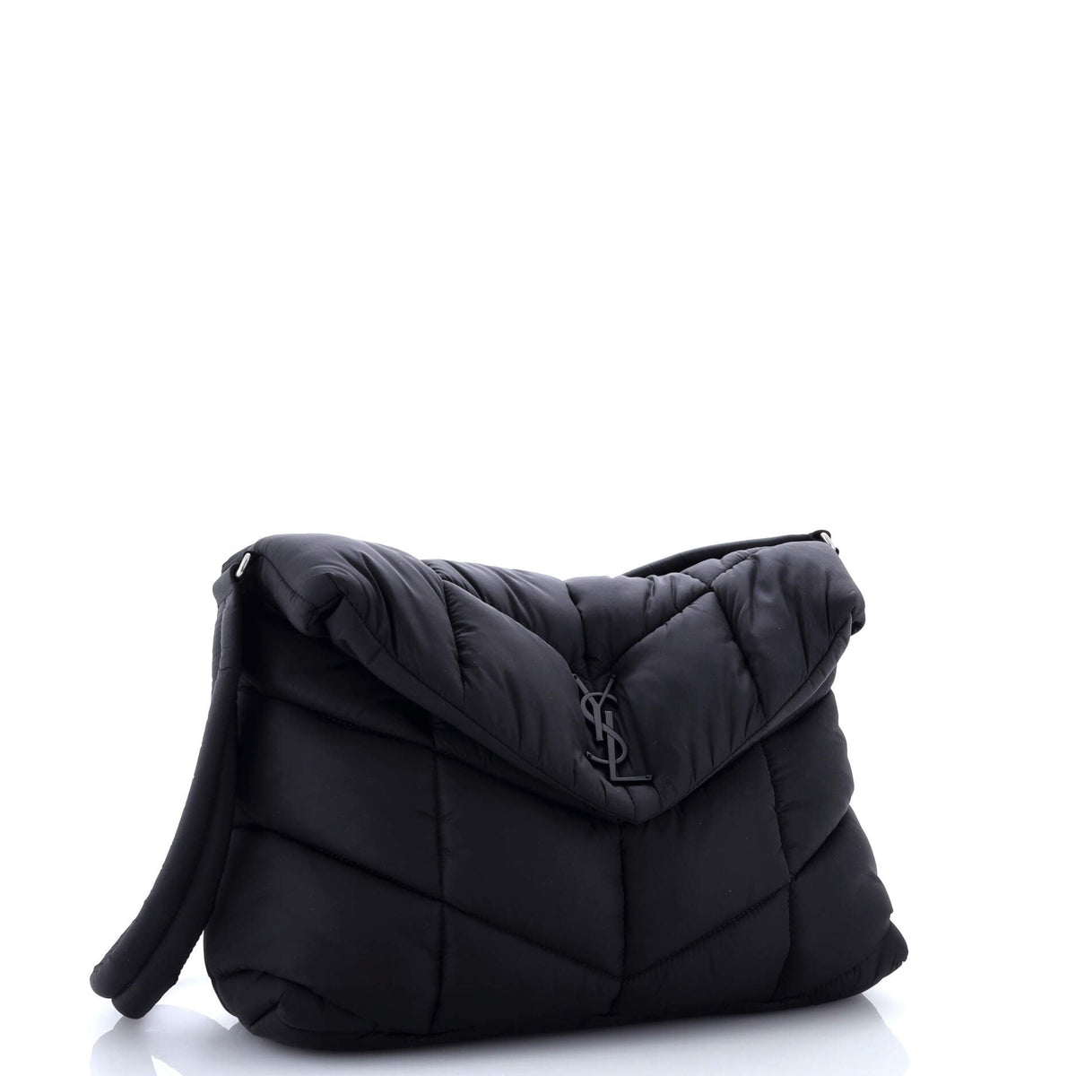 Loulou Puffer Messenger Bag Quilted Econyl