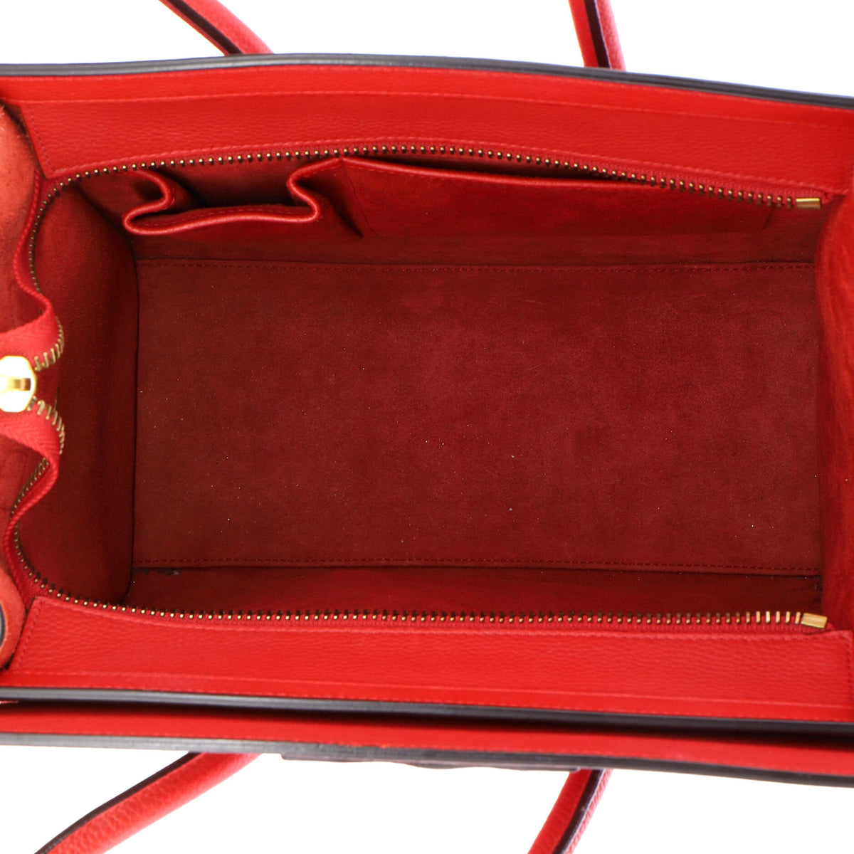 Luggage Bag Grainy Leather Micro
