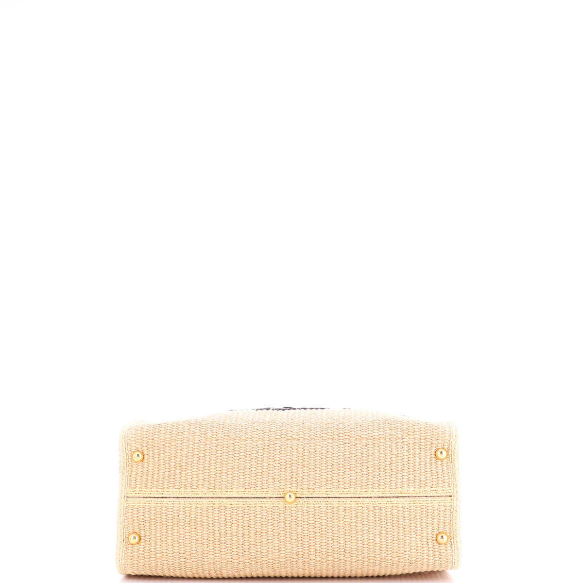 Sunshine Shopper Tote Woven Raffia Medium