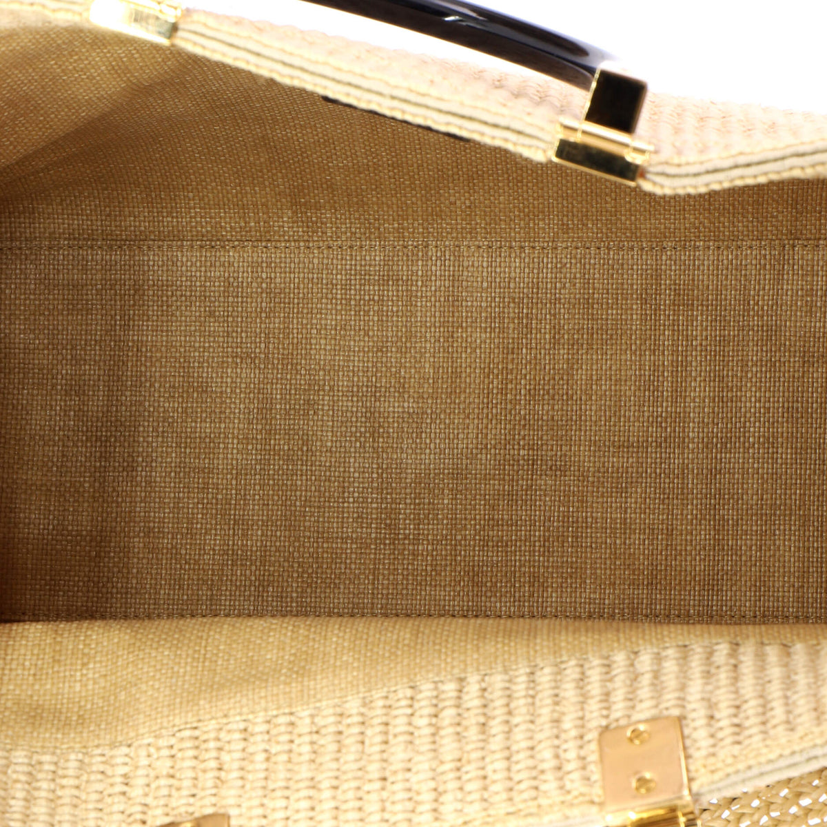 Sunshine Shopper Tote Woven Raffia Medium