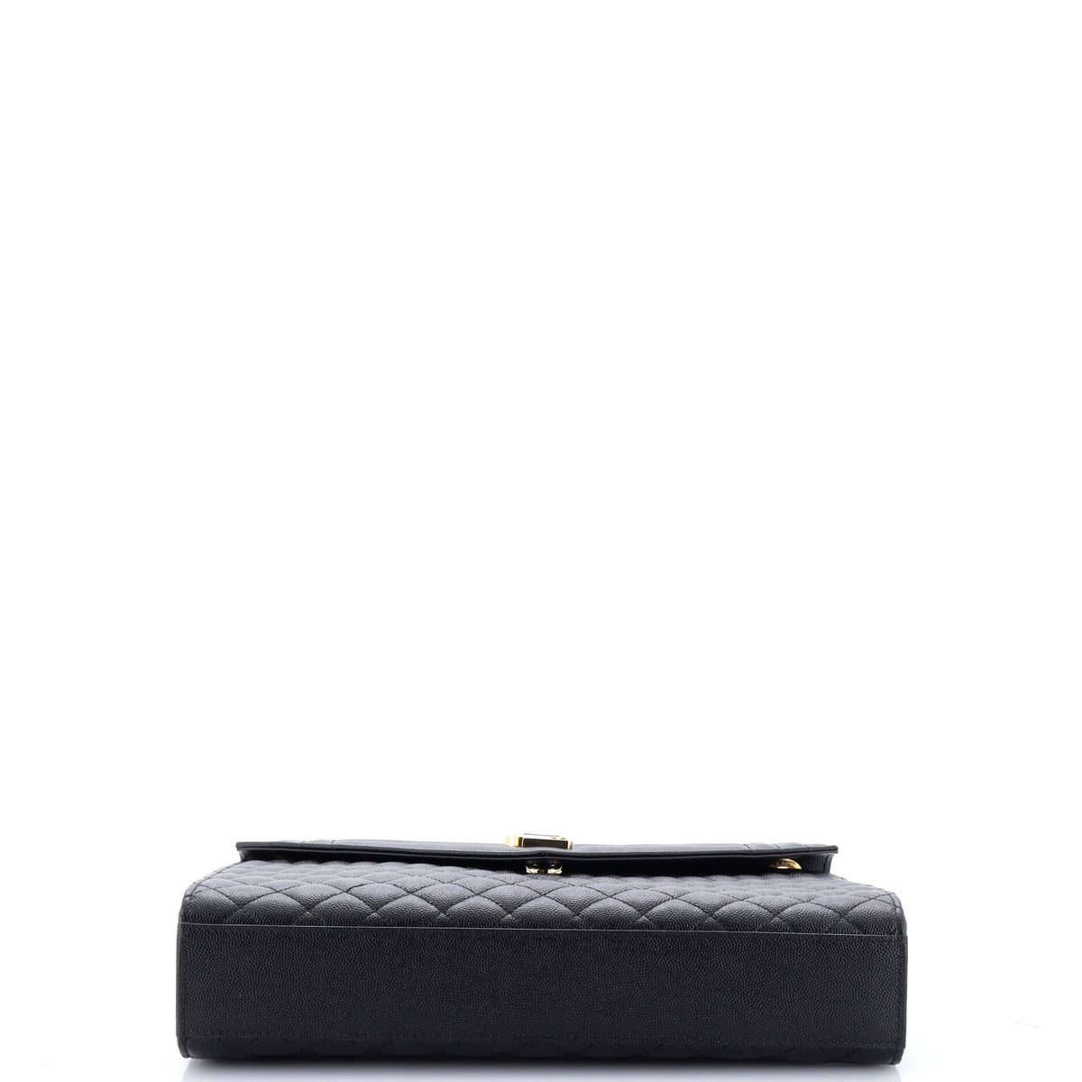 Classic Monogram Envelope Satchel Mixed Matelasse Leather Large