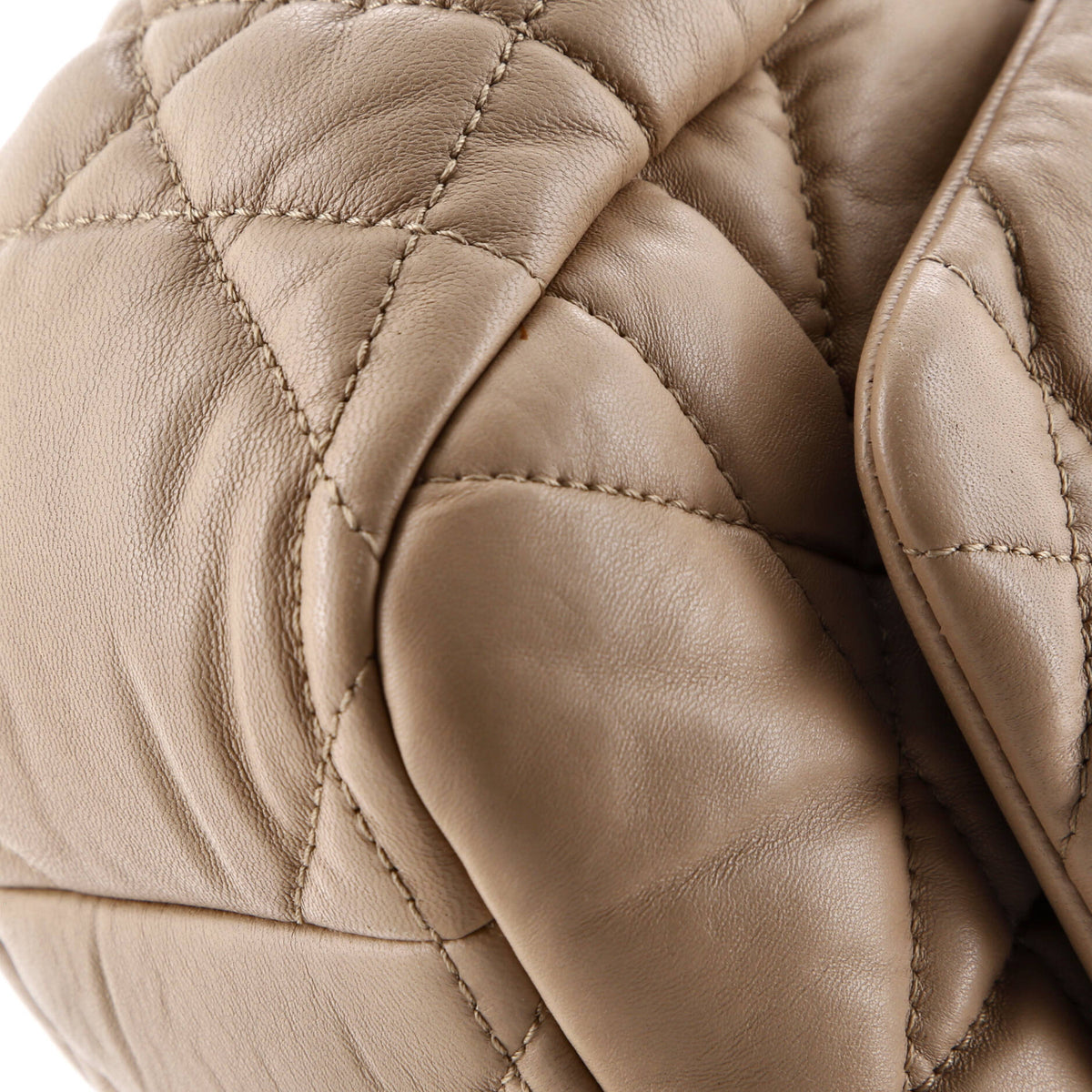 Milly La Foret Handbag Cannage Quilt Lambskin Small