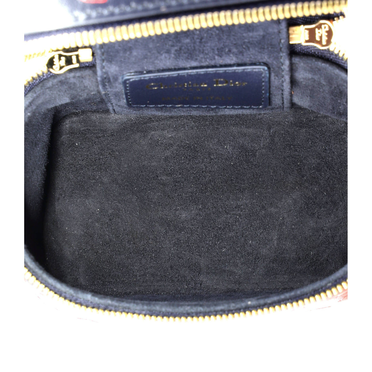 Lady Dior Vanity Case Printed Leather Micro