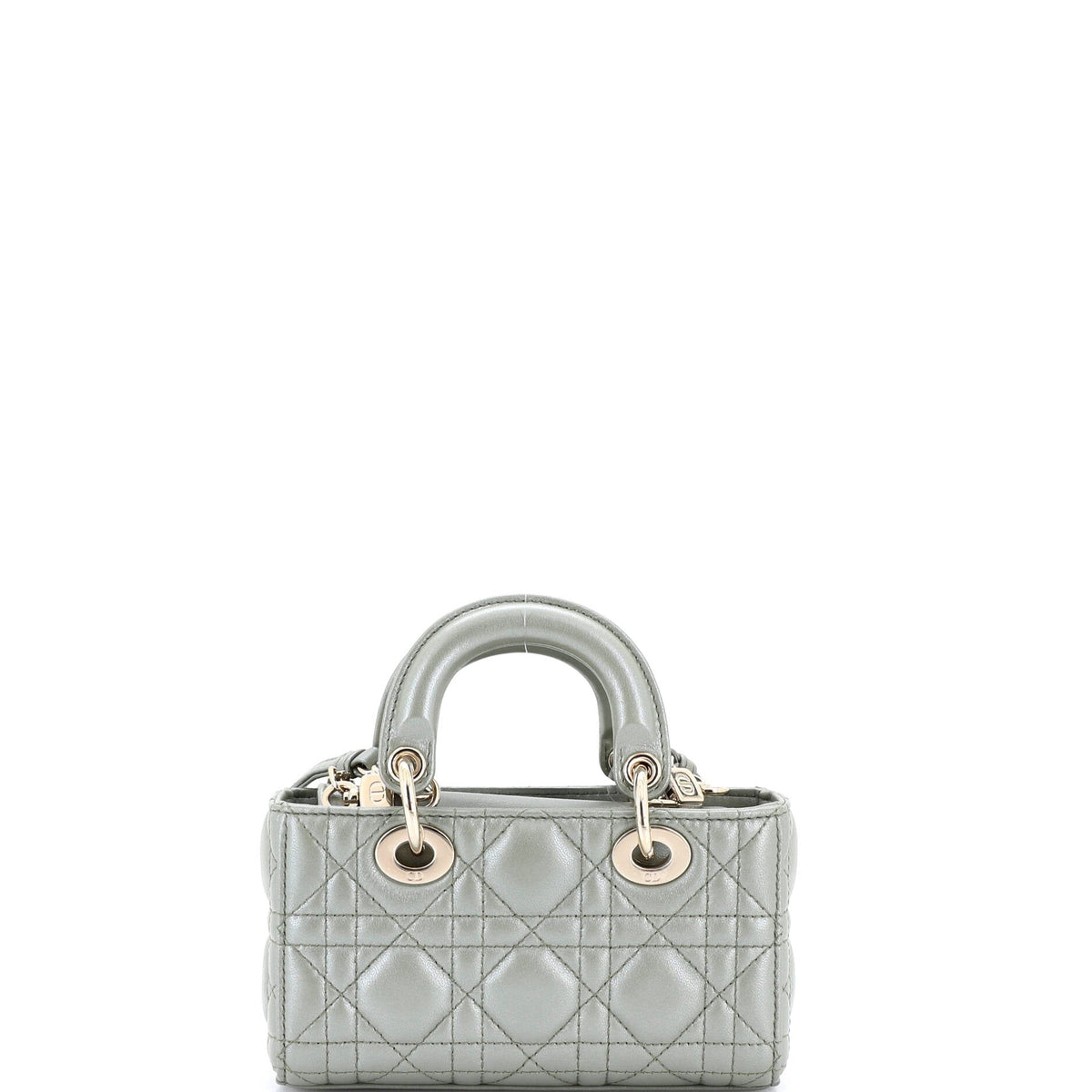 Lady D-Joy Bag Cannage Quilt Lambskin Micro