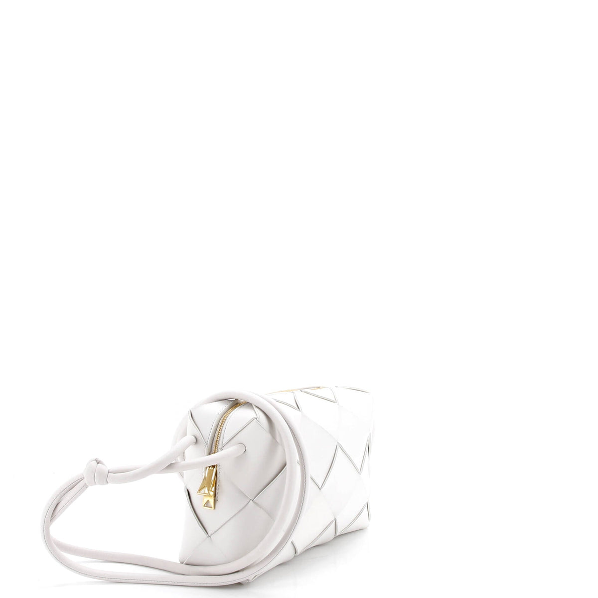 Cassette Camera Crossbody Bag Maxi Intrecciato Leather Small