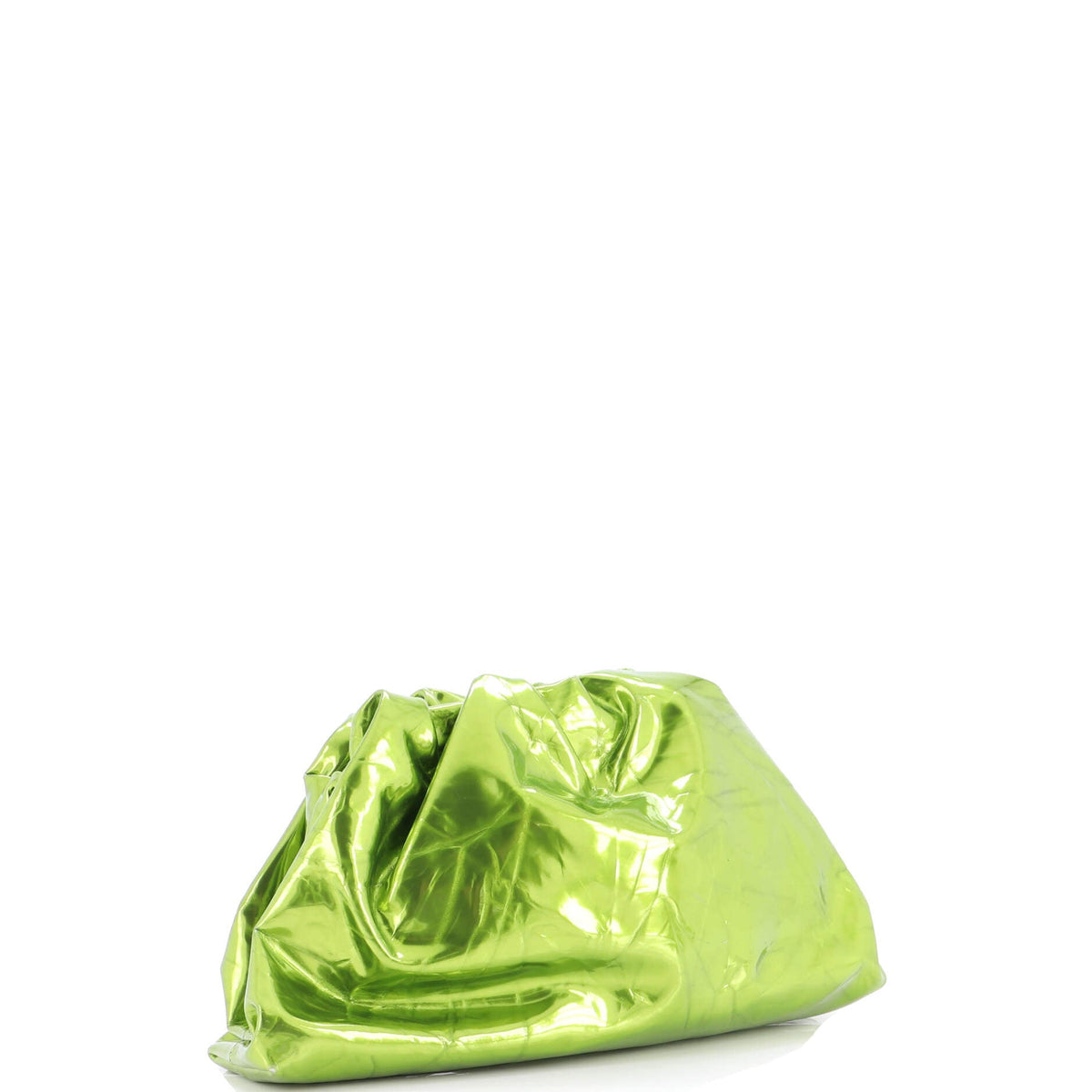 The Pouch Crinkled Metallic Patent Teen