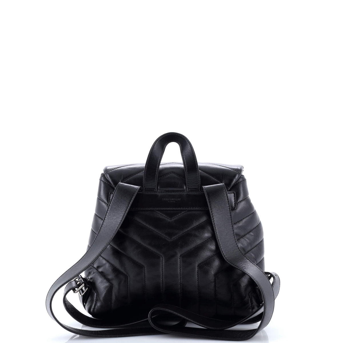 LouLou Backpack Matelasse Chevron Leather Small