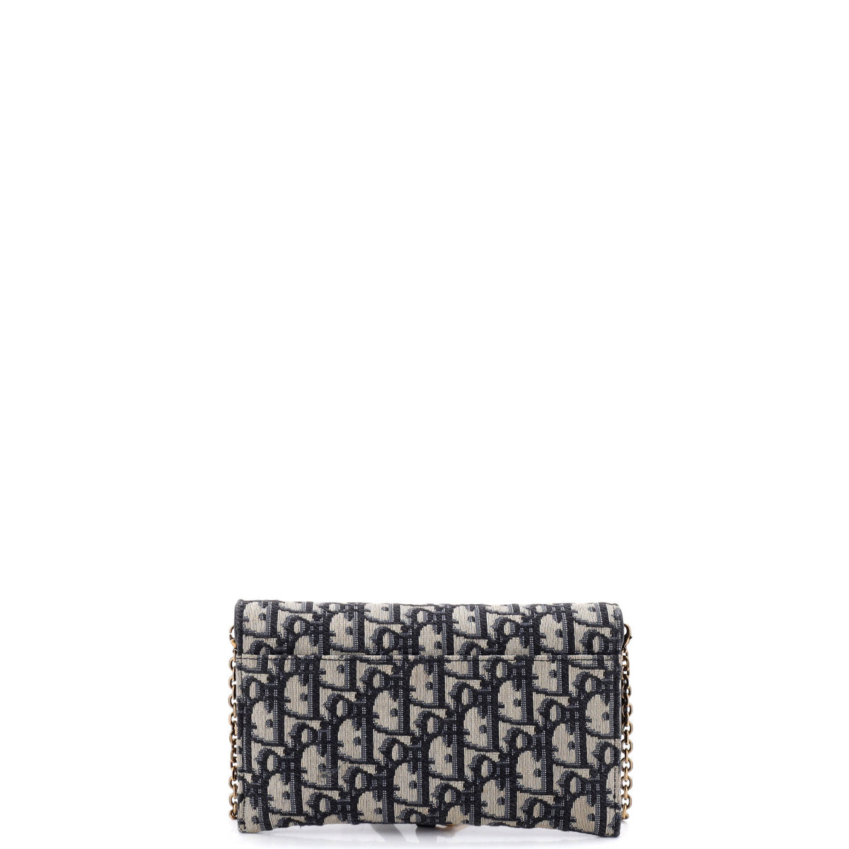Saddle Chain Wallet Oblique Canvas
