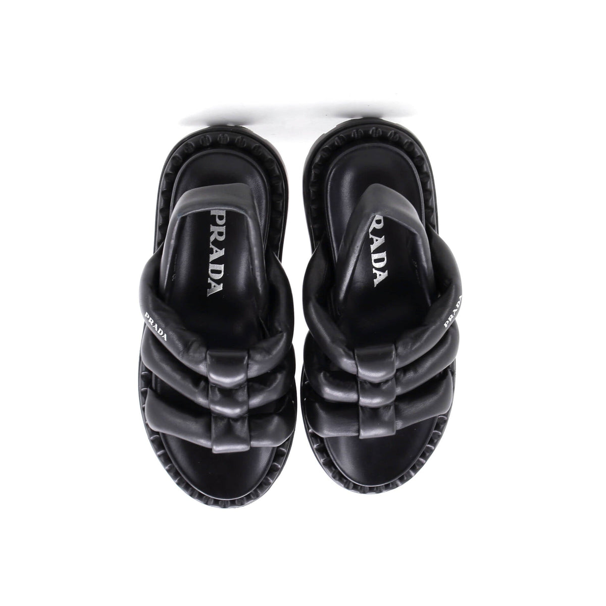 Women's Padded Slingback Sandals Leather